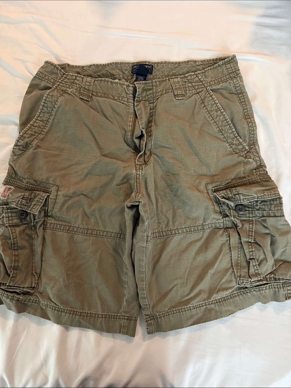 Polo by Ralph Lauren Men's Cargo Shorts in Olive Green